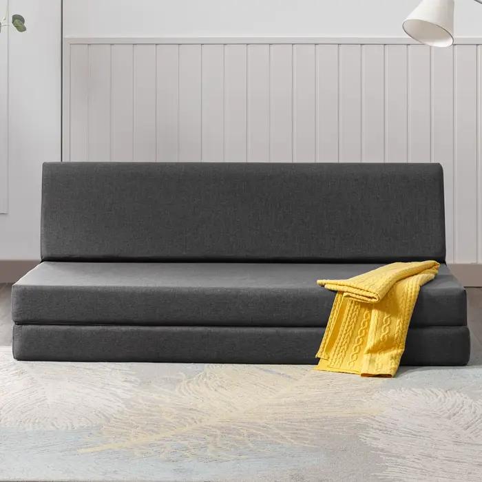 HORGgland-Canapé convertible O solutions.com, matelas de sol moderne avec lin, canapé double taille