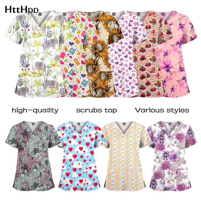 Uniformes en polyester et spandex pour femmes