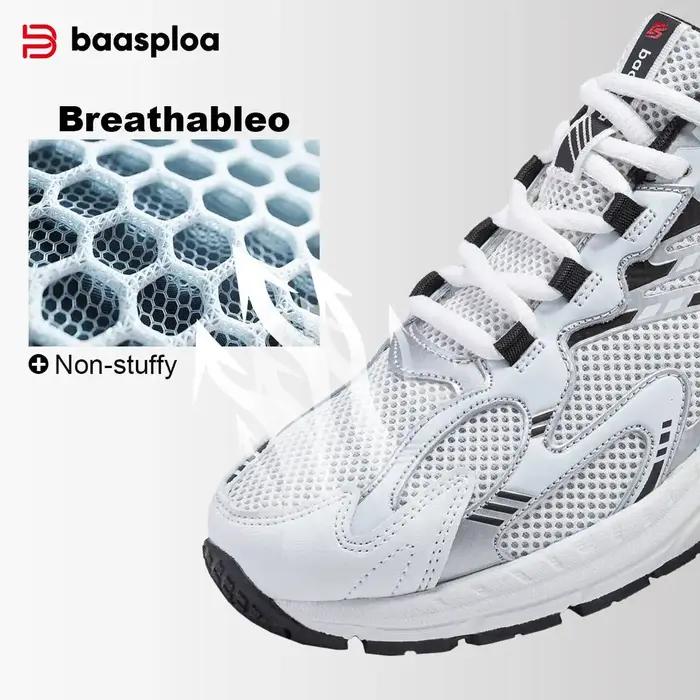 Chaussures course Baasploa maille homme - Baskets légères respirantes tennis marche 2024