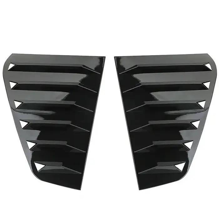 Garniture de couverture de volet de fenêtre arrière de voiture, 2 pièces, pour VW GOLF MK 6 MK 7 GOL