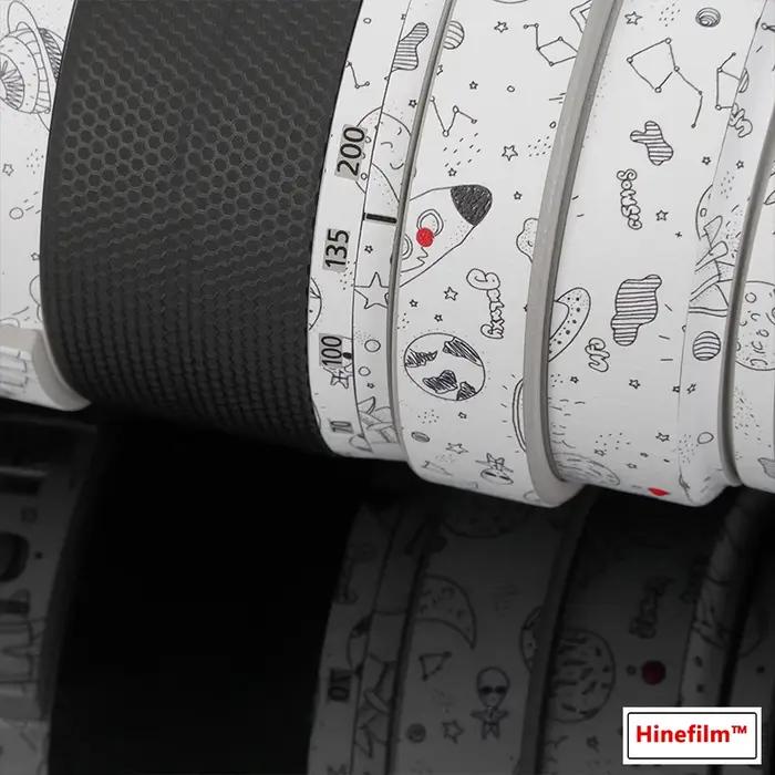 Autocollant de couverture d'objectif pour Canon, autocollant rond, peau de décalcomanie Premium, IL,
