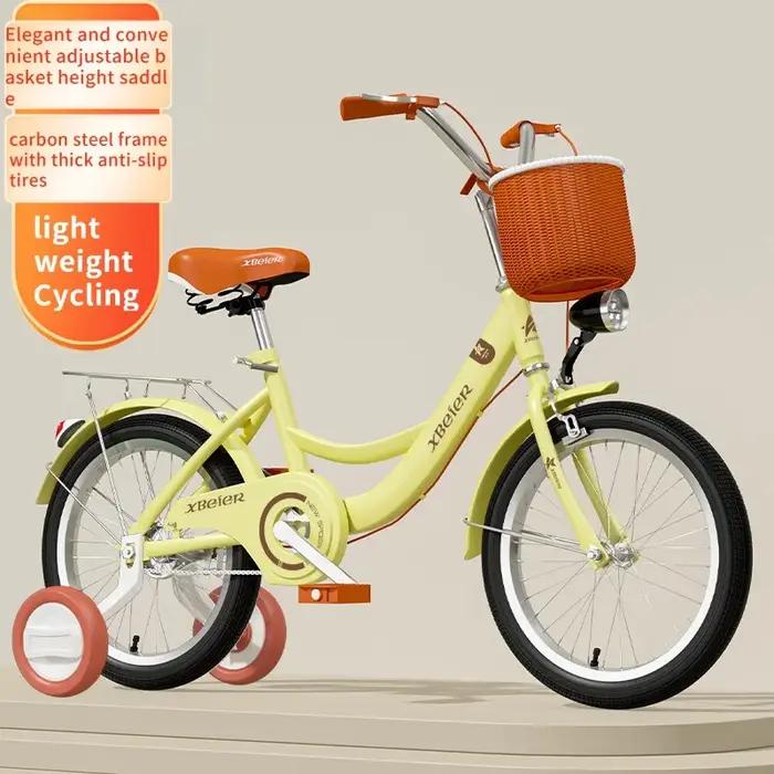 Vélo pour Enfants Taille Adaptable Cadre Acier Pneus Pneumatiques Freins à Tambour Occasions Spéciales