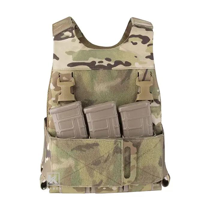 KRYDEX KTS Triple 5.56 pochette pour magazines M4 AR15 Mag rabat avant panneau à crochet et boucle M