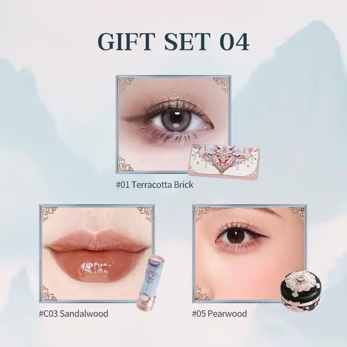 Ensemble de maquillage Flower Knows Butterfly Cloud Collar Collection Coffret cadeau de maquillage c