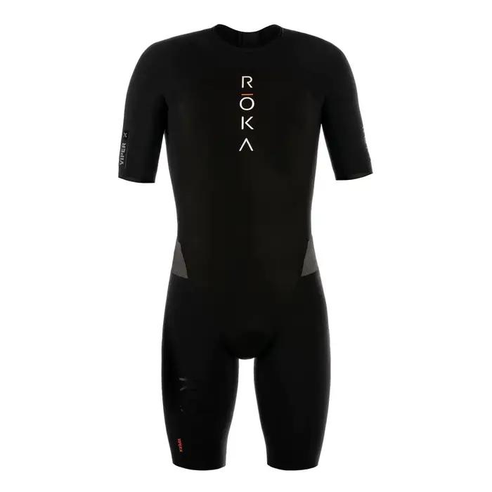 ROKA Triathlon costume hommes à manches courtes cyclisme maillot combinaison Triathlon Speedsuit Tri