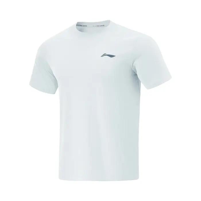 Li-Ning T-shirt de sport pour hommes AT AIR, coupe régulière, en polyester respirant, avec doublure