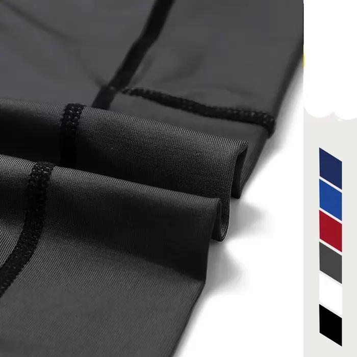 Short de course pour hommes avec collants de poche, vêtements de sport, Fitness, séchage rapide, bas