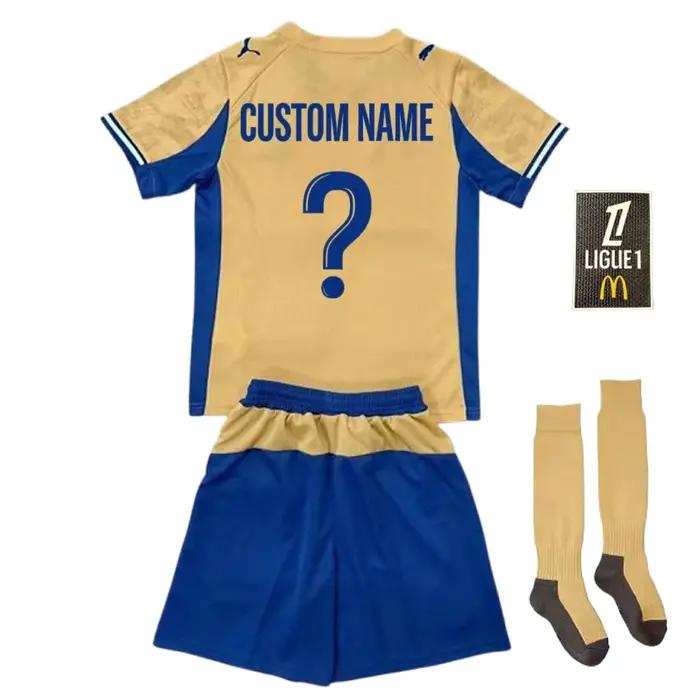 Maillot de football Olympique de Marseille 2025-2026 personnalisé avec nom et numéro – Tenue de foot