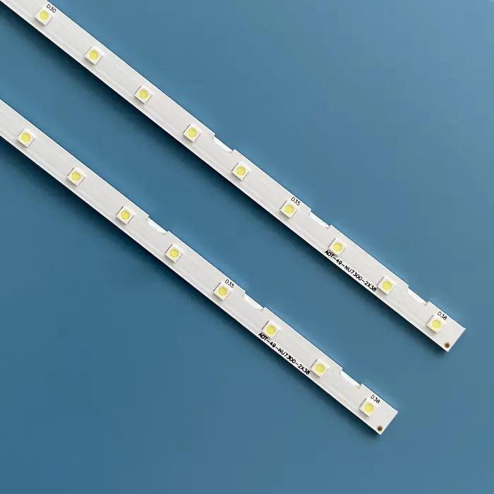 Bande LED (2) pour UE49RU7300 UE49NU7105 UE49NU7105K UE49NU7670U UE49NU7020 UE49NU7400 BN96-45953A L