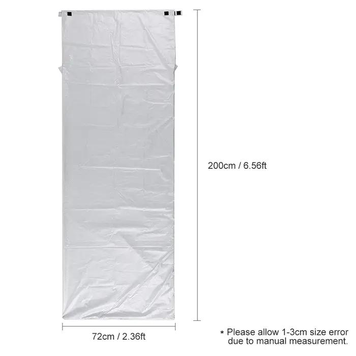 Tomshoo-Sac de couchage portable Wskins, simple, verrouillage de coulée, température, camping en ple