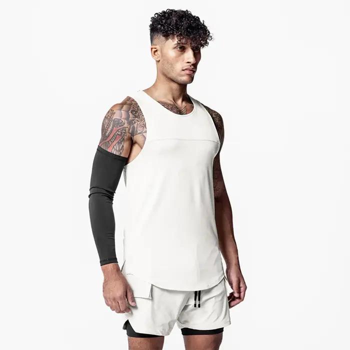Gilet musculation sans manches homme ADED - Vêtement entraînement haute performance force conditionnement
