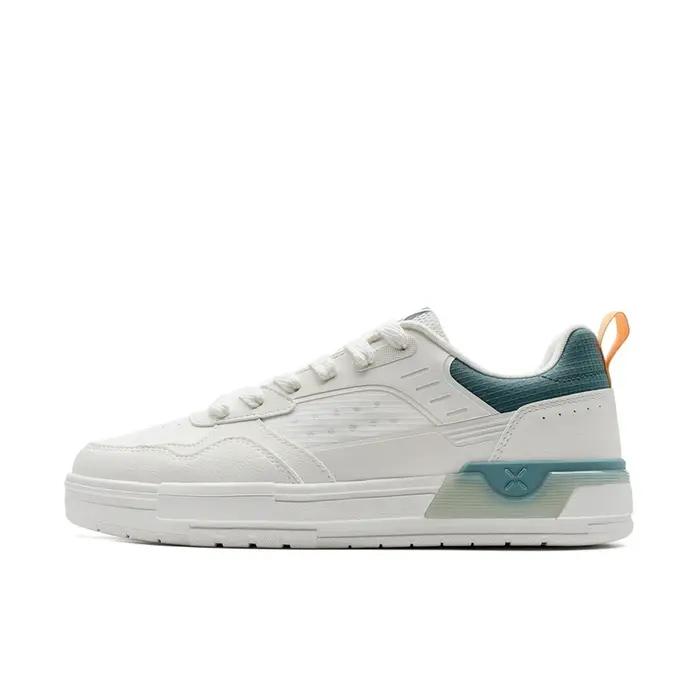 Xtep-Chaussures de Skateboard Basses pour Homme, Baskets Respirantes et Légères, à la Mode, Assortie