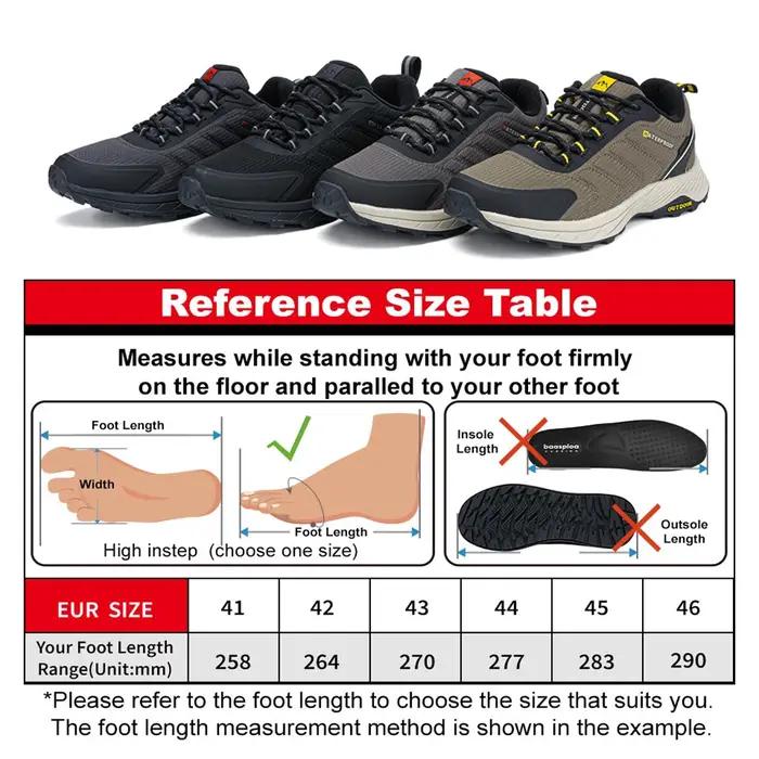 Chaussures randonnée homme Baasploa : qualité supérieure pour trekking