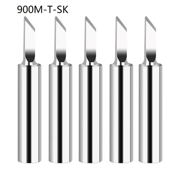Embouts de fer à souder 900M-T, 5 pièces, embouts de soudage sans plomb IS/I/B/K/SK/2.4D/3.2D/1C/2C/