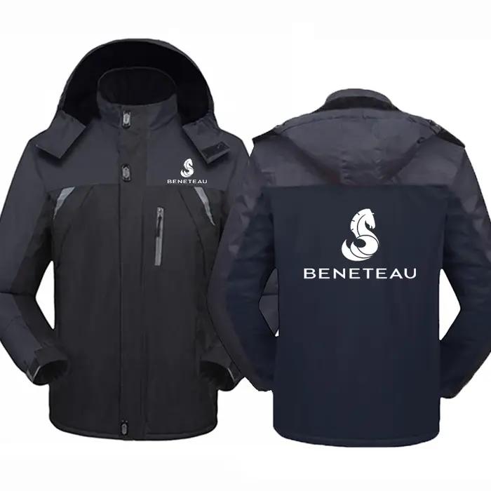 Beneteau-Manteau imprimé imperméable pour homme, Voilier, Yacht à voile, Coupe-vent optique, Vêtemen