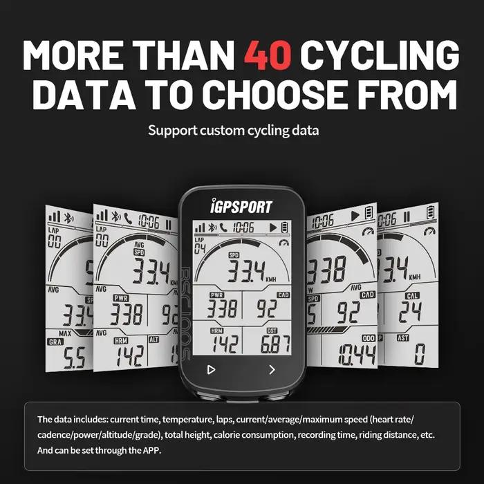 IGPSPORT BSC100S ordinateur IGS ordinateur de vélo BLE ANT 2.6 pouces étanche sans fil vélo chronomè