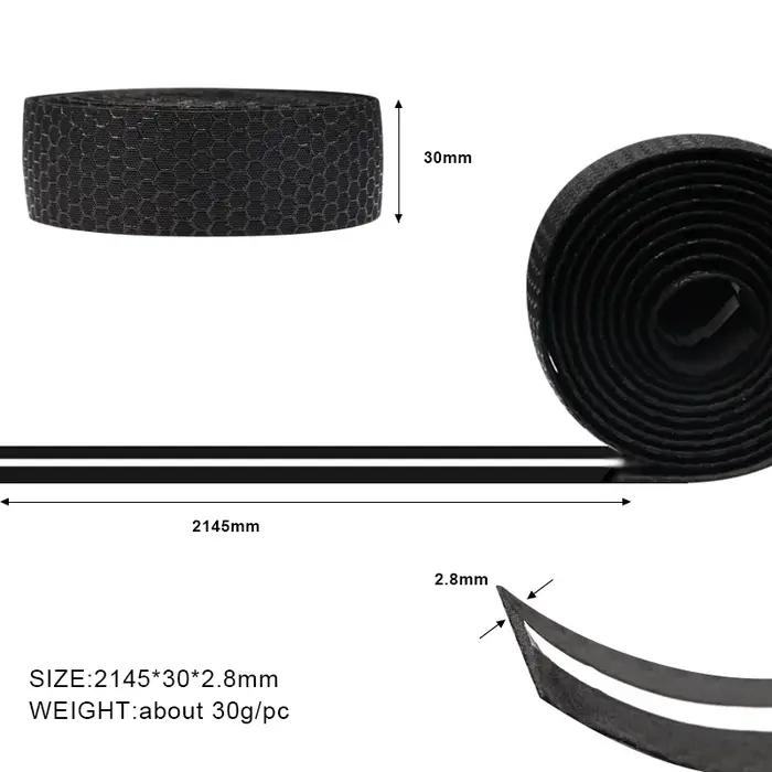 Bande de guidon de vélo en Gel de silice, sangles de guidon de vélo de route, respirantes et antidér