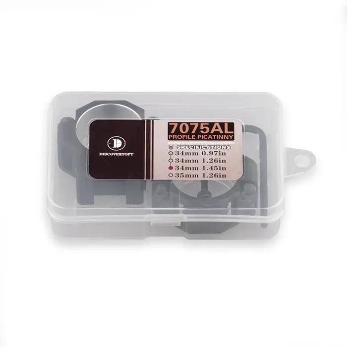 Discovery – anneau de portée de fusil 34mm 35mm, pour Rail Picatinny Cnc 7075, accessoires de chasse