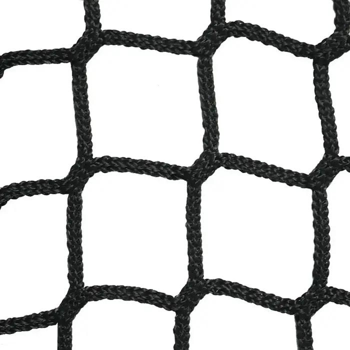 Filet de jardin filet de butée de football sans nœuds, filet de barrière de pratique sportive, filet