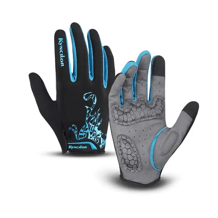 Gants de cyclisme en plein air pour hommes, doigt complet, antichoc, microcarence, degré d'usure, re