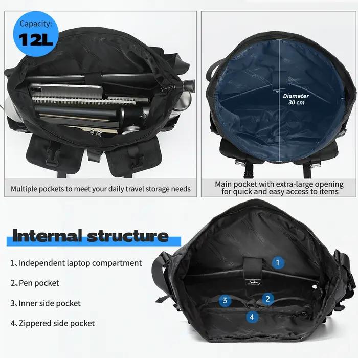 Tigernu mode sacs à bandoulière pour hommes sacs à bandoulière mâle sacs extensibles 13.3 pouces poc