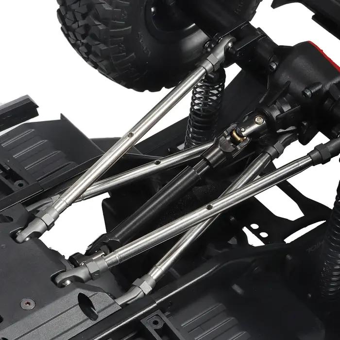 Arbre d'entraînement en métal usiné pour voiture sur chenilles 1/10 RC Axial SCX10 Pro Capra Wraith
