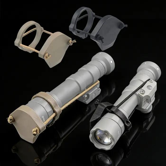 Lampe torche tactique puissante Surefir M600 M300 Airsoft avec double interrupteur à pression, rail