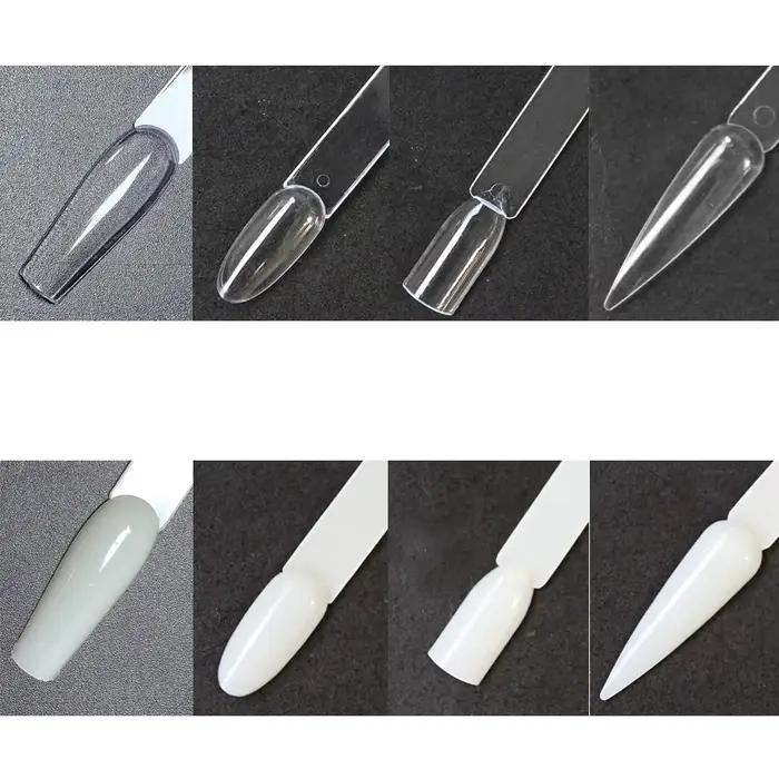 80/50/20 pièces bâtons d'affichage des ongles échantillon des ongles faux ongles conseils vernis à o