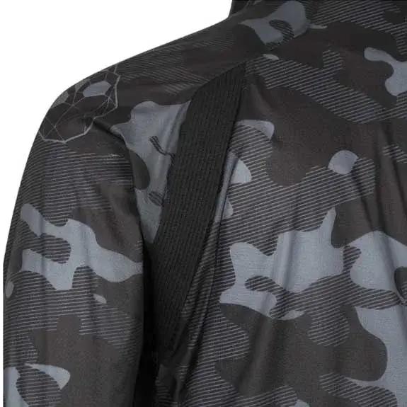 Nouvelle veste de golf pour homme : élégante, polyvalente, zippée, col montant, coupe-vent à manches