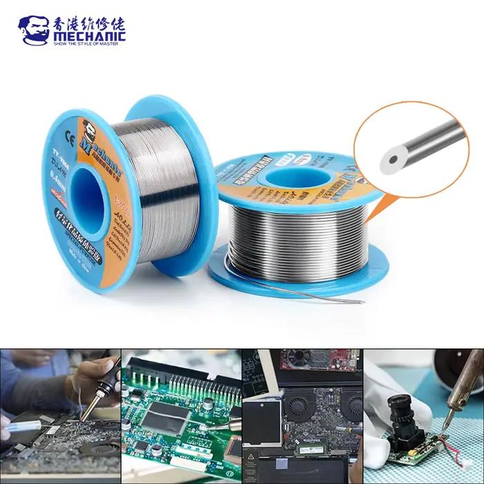 MÉCANIQUE TY-V866 40g Noyau de colophane douce 183 ℃ Câble de fer de flux de soudure de fil de sou