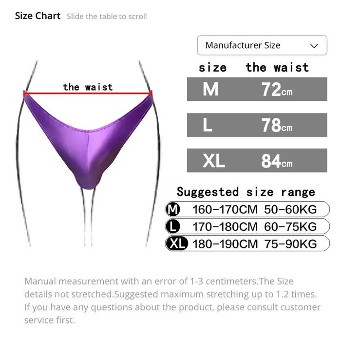 XClocKNYoung string pour hommes taille basse en forme de V, string plus large en satin brillant, bas