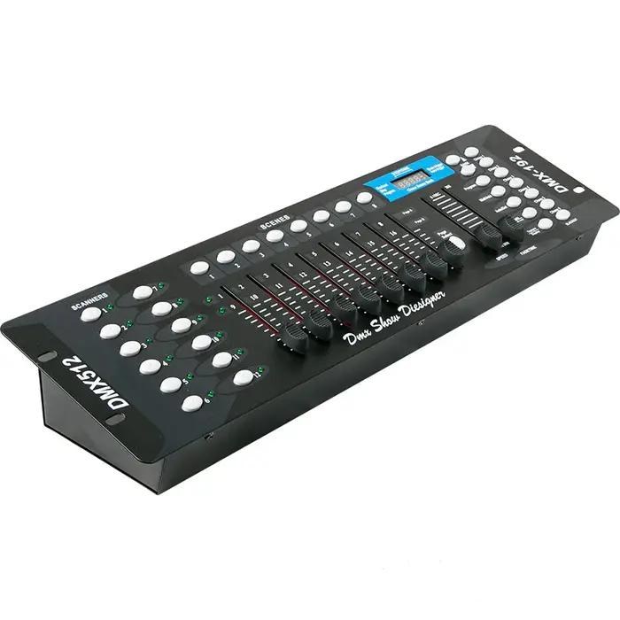 Top vente nouveau contrôleur 192 dmx lumière de scène 512 console dmx équipement de contrôleur dj li