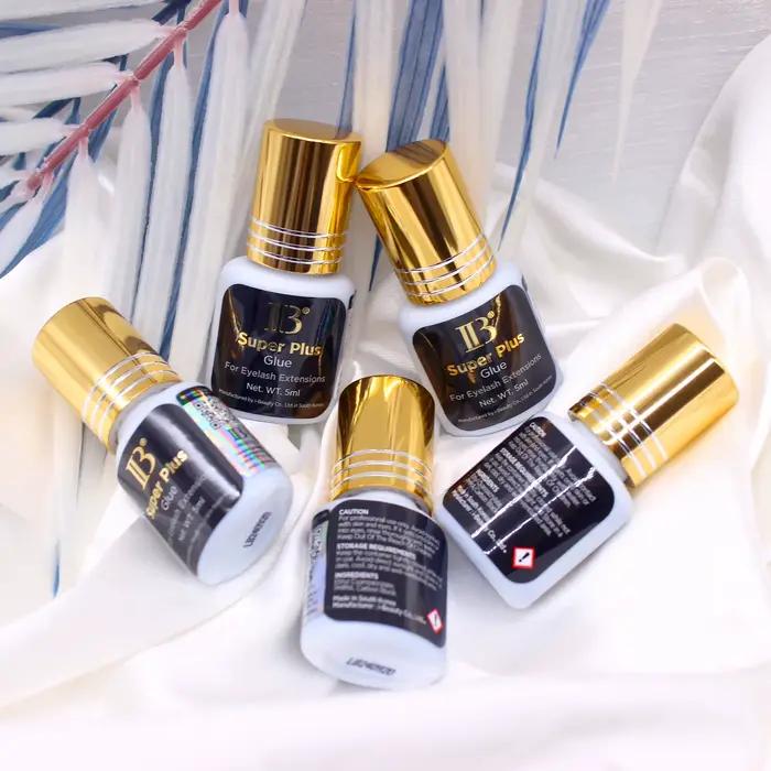 20 bouteilles d'origine IBeauty Super Plus colle pour Extensions de cils 5ml corée capuchon doré fau