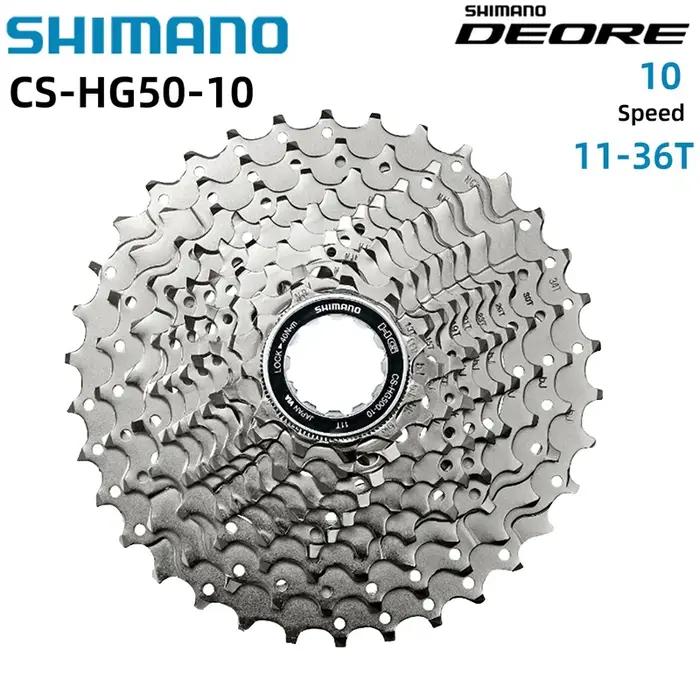 Shimano DEORE HYPERGLIDE CS-HG500 Cassette de route 10 vitesses 12-28T 11-25T/32T/34T CS-HG50-10 11-