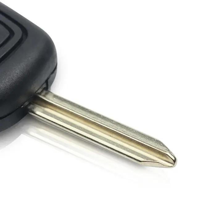 EllYYOU-Clé télécommande à 2 boutons, 433MHz, puce VA2, lame VA73, HU83, SX9, cristaux en C1, C2, C3