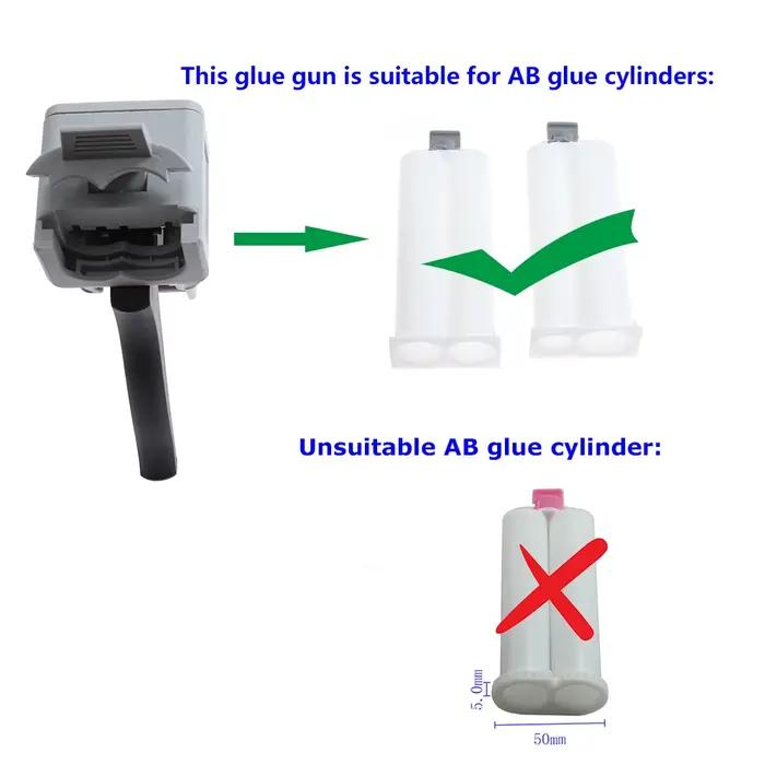 Pistolet à calfeutrer manuel AB Election Xy Sealant Glue Gun1:1, Applicateur de colle, Adhcommission