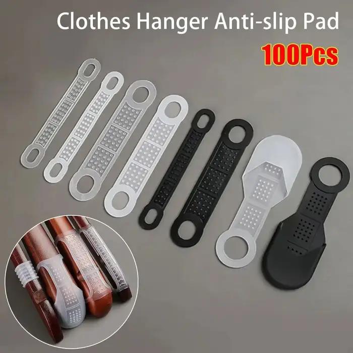 100 pièces vêtements suspendus accessoires cintre anti-dérapant tapis coupe-vent cintre bande élasti
