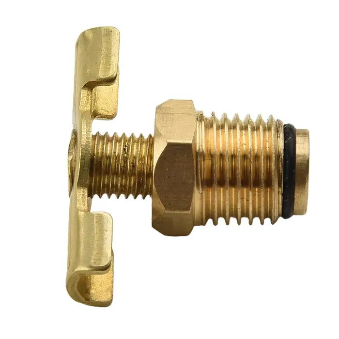 Valve de vidange 1/4, réservoir de compresseur d'air 1/4 "BSP, bouchon de vidange/robinet/tige de vi