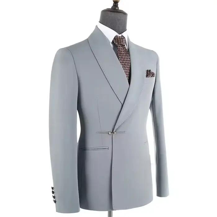 Costumes en corail pour hommes, nouvelle collection de haute qualité, élégant, boucle à dégagement l