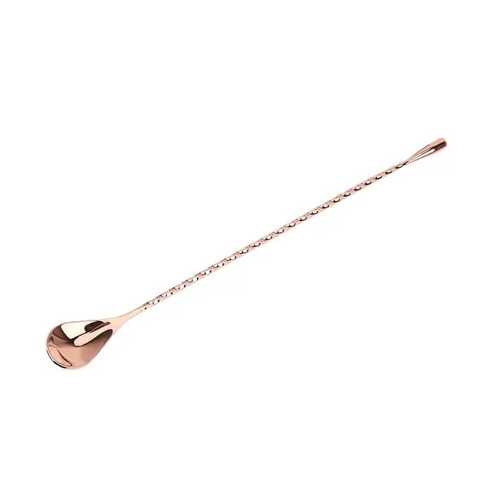 Cuillère à mélanger cuillère à Cocktail 30/40cm outils de barman en acier inoxydable Bar cuillère à