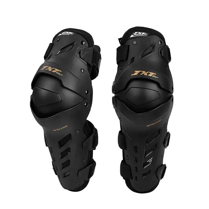 JXT WOLF moto genouillère activité anti-chute protection vélo quatre saisons jambe protection route