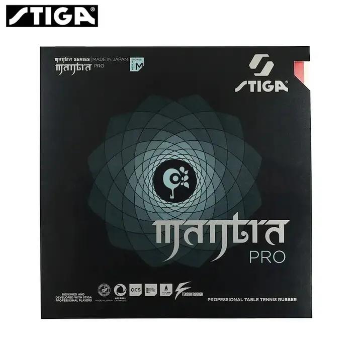 STIGA-MANTRA PRO Caoutchouc de tennis de table, Caoutchouc de ping-pong semi-creux, AstrBalancing, P