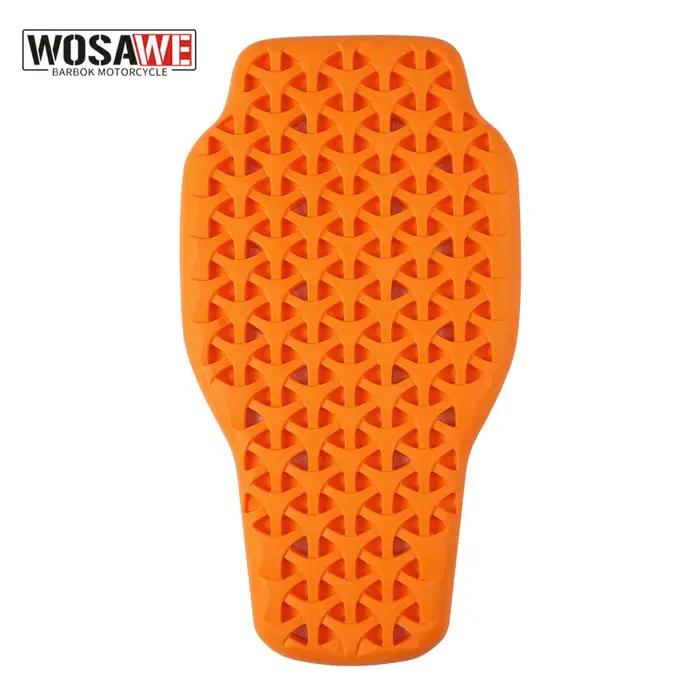 WOSAWE – protection arrière de moto approuvée CE, genouillères universelles pour moto, veste de moto
