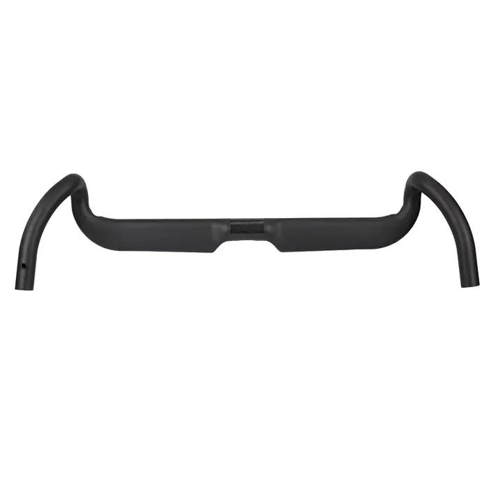 Guidon de vélo de route en carbone mat 37 Degrees Drop 80mm avec câblage entièrement intégré, ultral