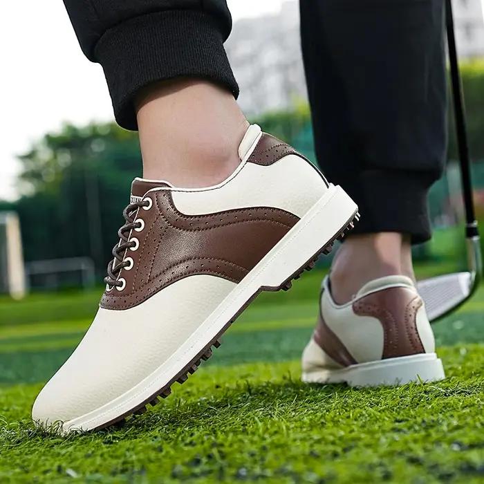 Chaussures de Golf universelles quatre saisons pour hommes, imperméables et respirantes, chaussures