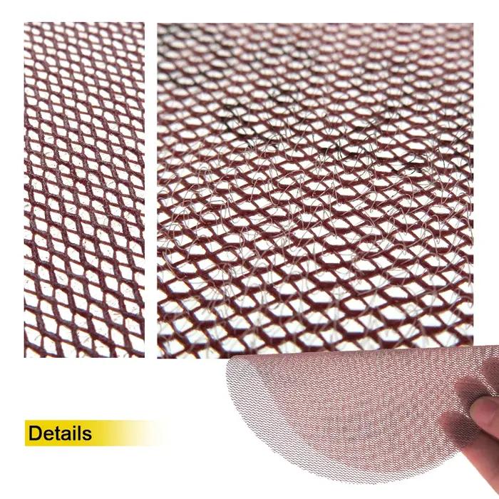20 PC 6 pouces 150mm crochet boucle maille sans poussière Anti-blocage papier de verre abrasif 80-60