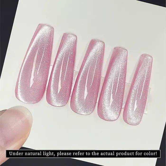 XEIJAYI rose oeil de chat Gel vernis à ongles céramique Gel magnétique UV semi-permanent émaux verni
