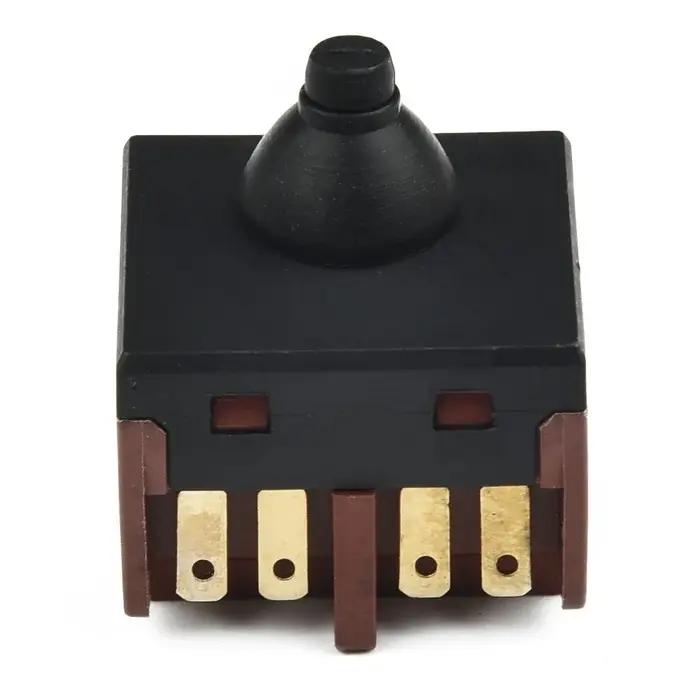Joli à bouton-poussoir de remplacement pour meuleuse d'angle, 2.5x2.5cm, accessoire de polisseuse, 1