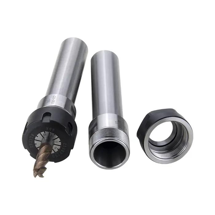 Support de mandrin à pince C10/C12/C16/C20/C25/C32/C40 pour ER8-ER25A/ER11-32M/UM, tige d'extension