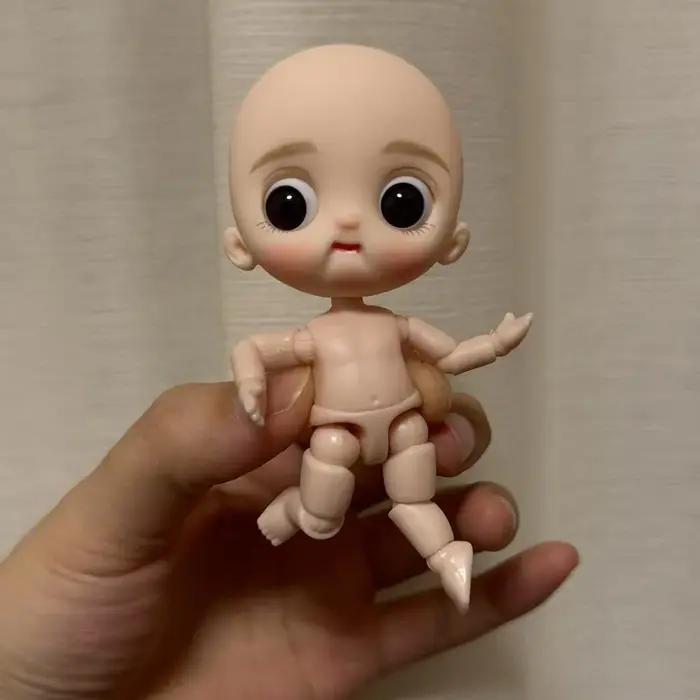 Poupée multi-articulation BJD de 9CM, avec Expression faciale, jouet pour filles, cadeau